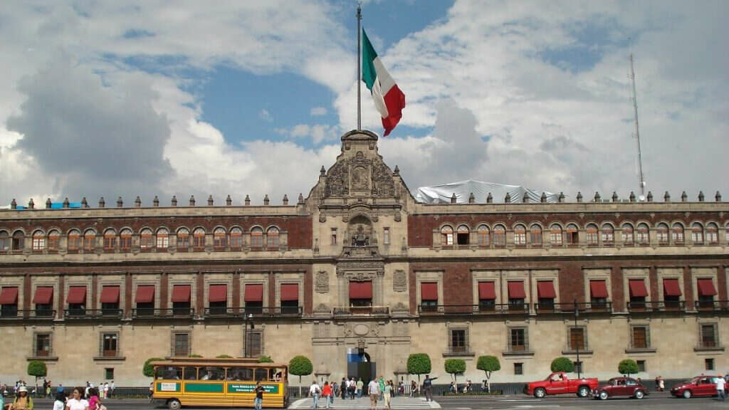 Ciudad de Mexico Palacio Nacional history