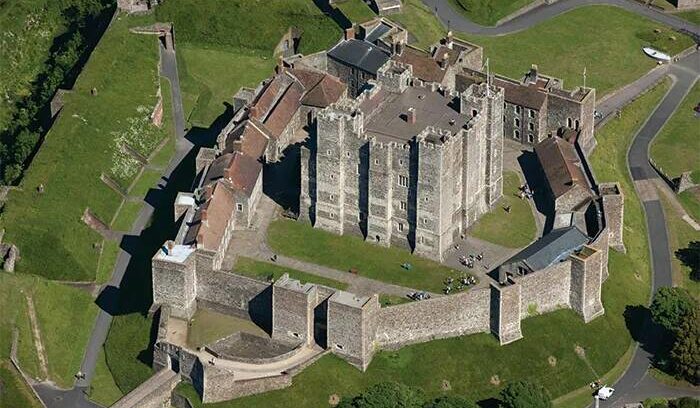 Dover Castle in England